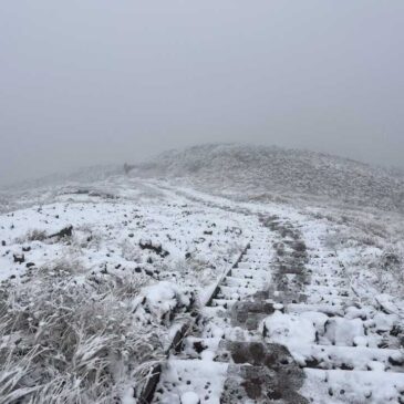 10月21日　初冠雪
